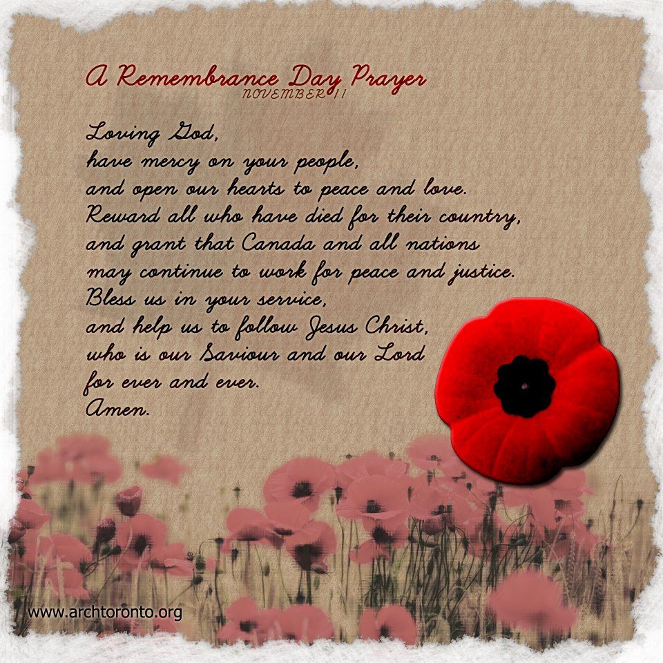 remembrance prayer